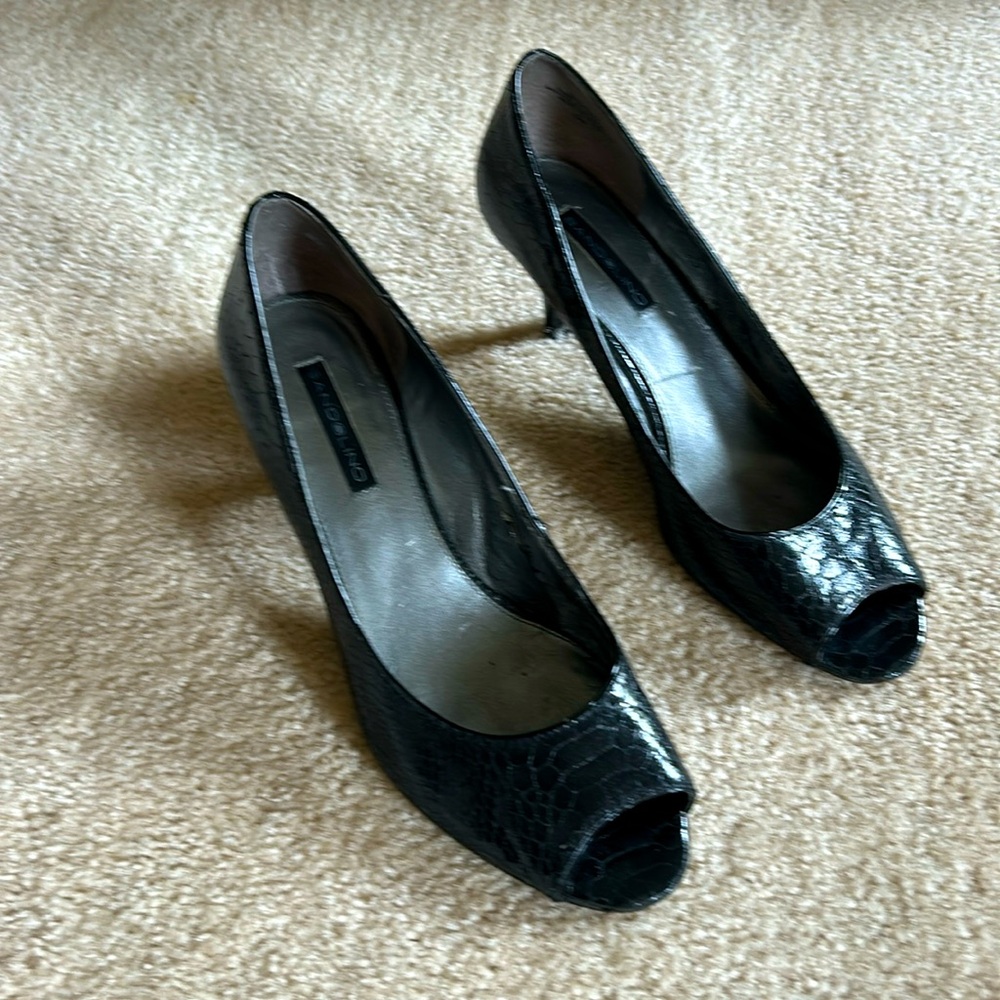 Open toe heels